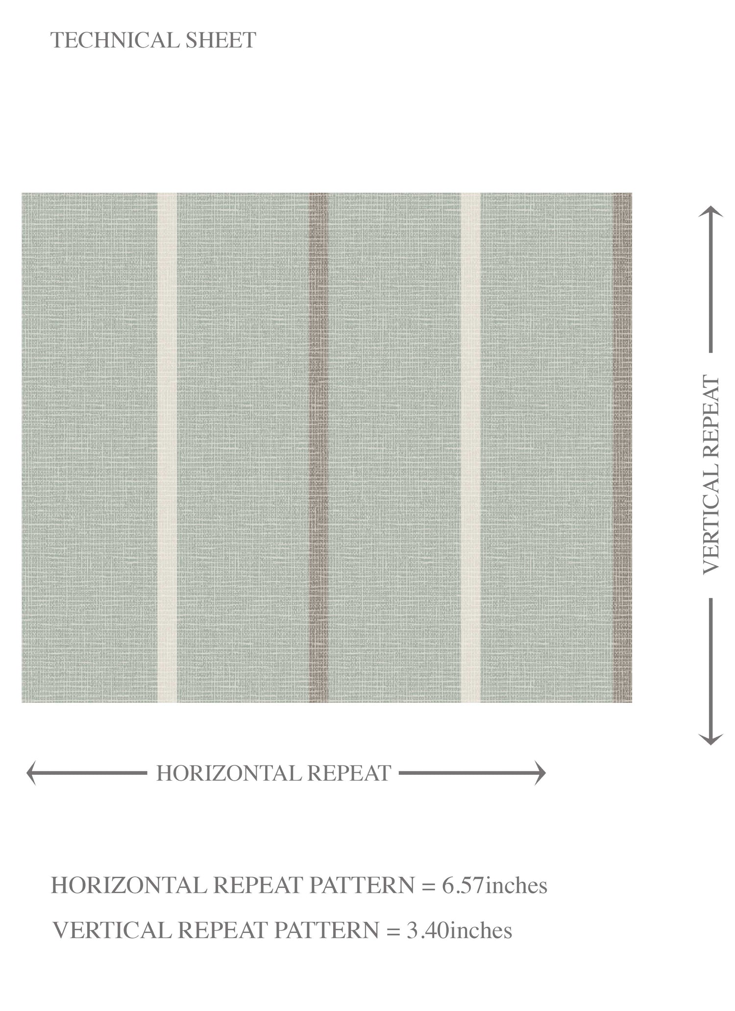 Neutral Geometric Striped Kids Room Wallpaper (Green-Grey)