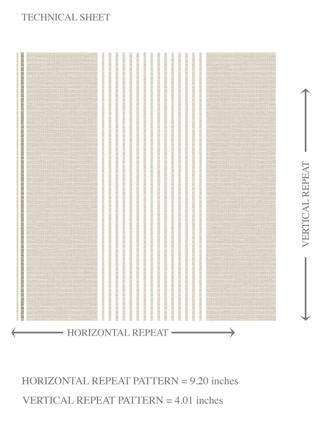 Neutral Geometric Striped Kids Room Wallpaper (Greige/ Beige/ Warm Grey)