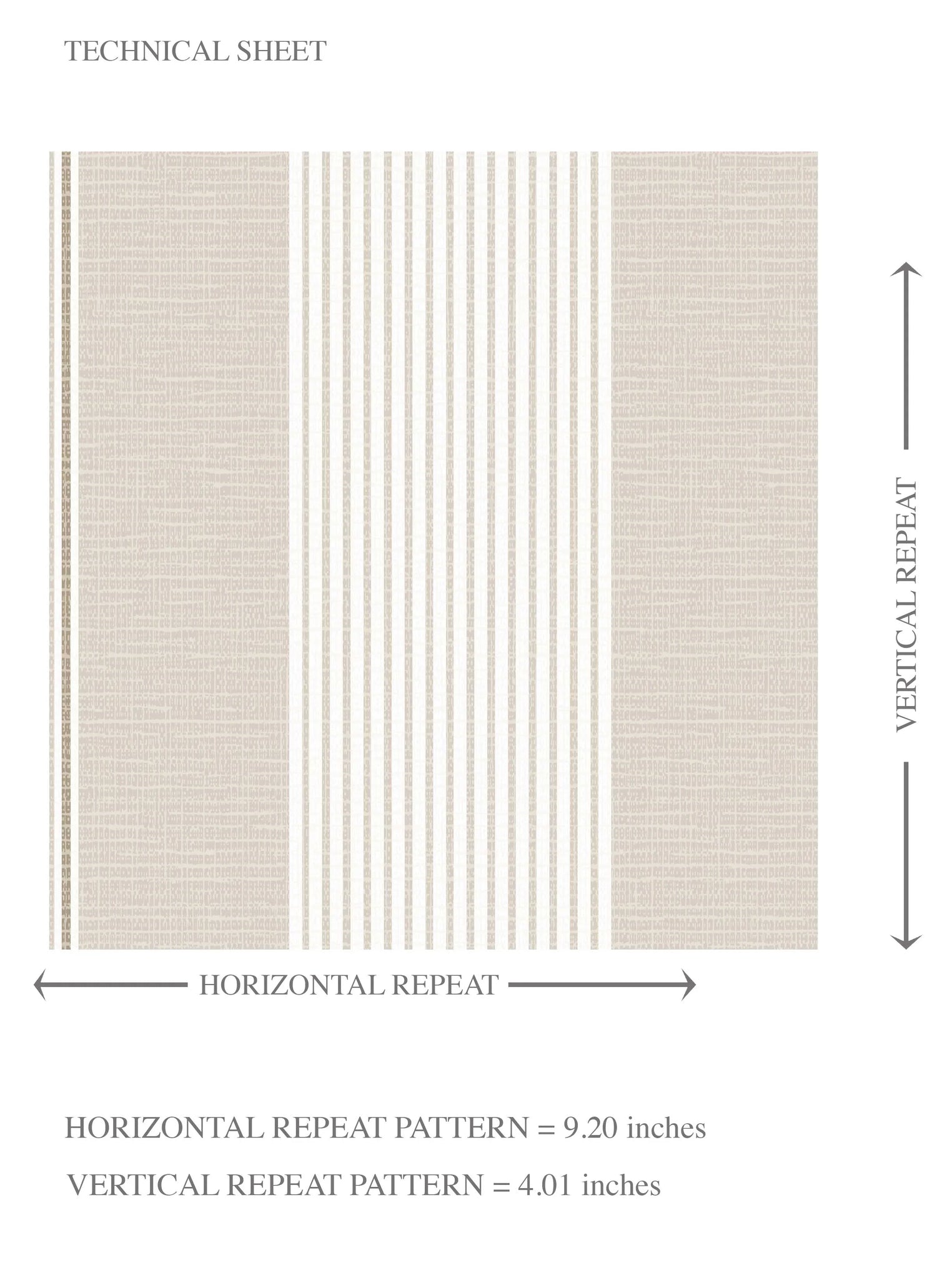 Neutral Geometric Striped Kids Room Wallpaper (Beige/ Greige/ Warm Grey)