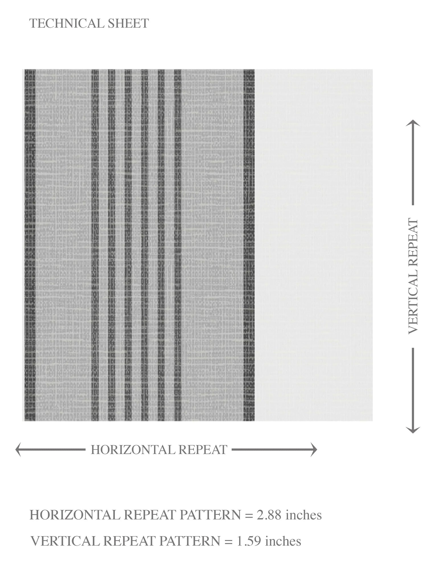 Neutral Geometric Striped Kids Room Wallpaper (Grey)