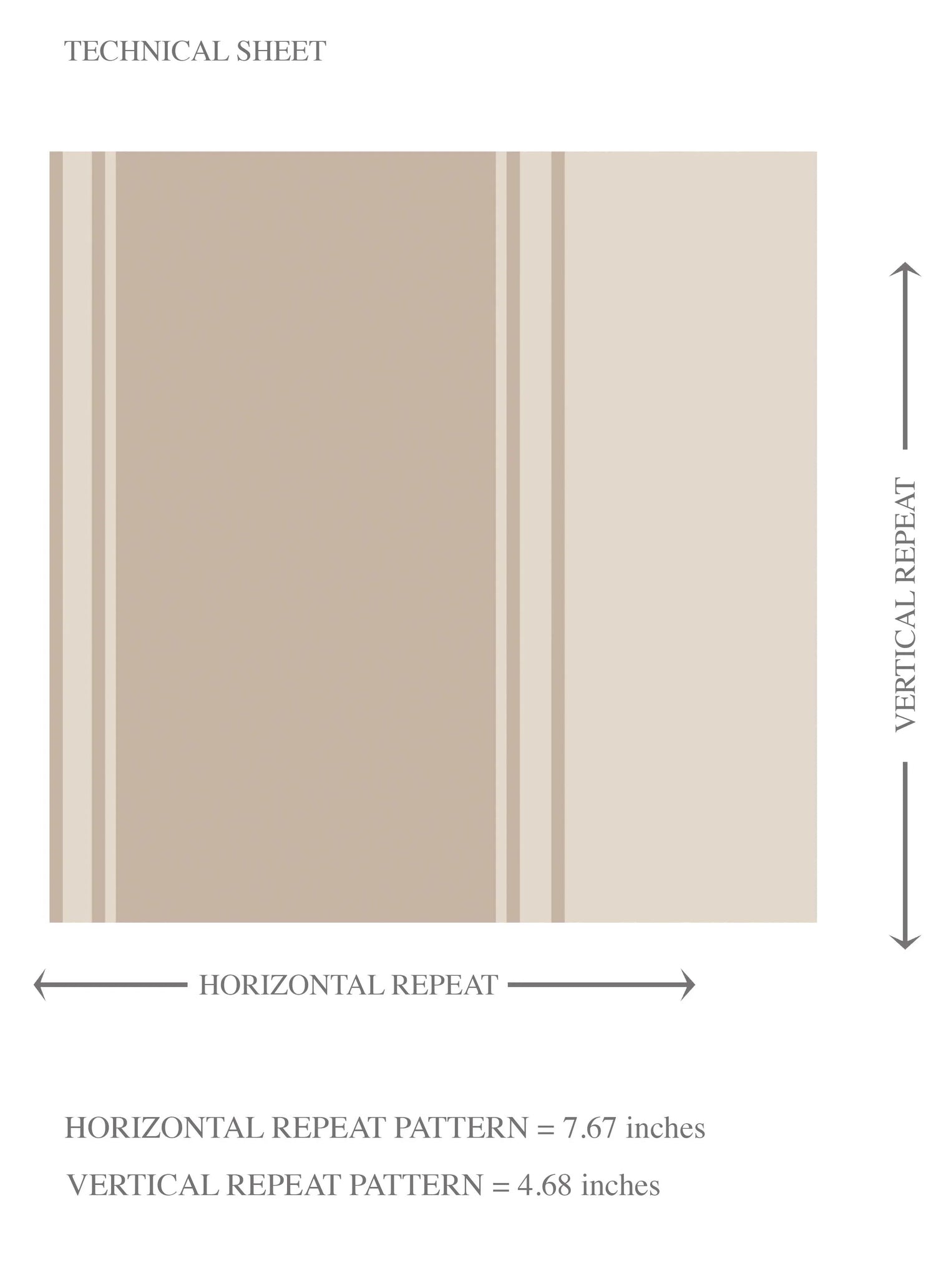 Neutral Geometric Striped Kids Room Wallpaper (Brown/ Beige)