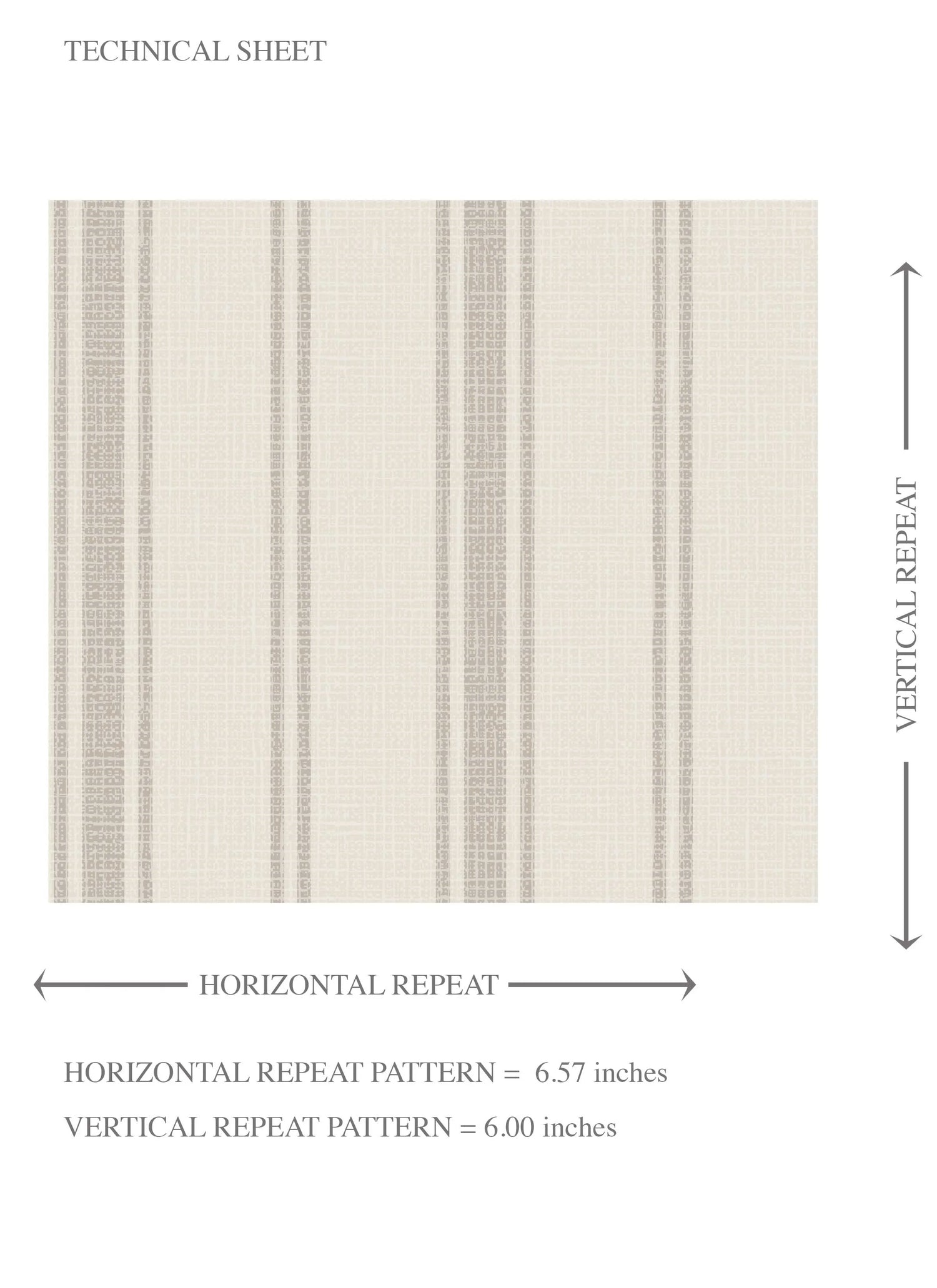 Neutral Geometric Striped Kids Room Wallpaper (Cream/ Beige/ Grey)