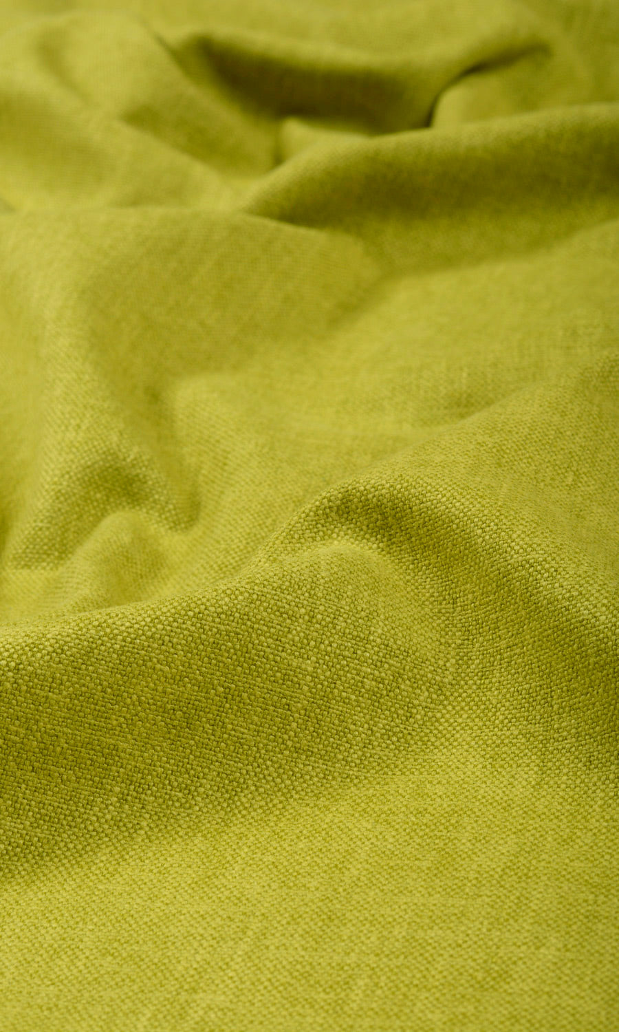Linen Blend Flat, Plain, Fake, Faux, European Relaxed Roman Blinds (Green)
