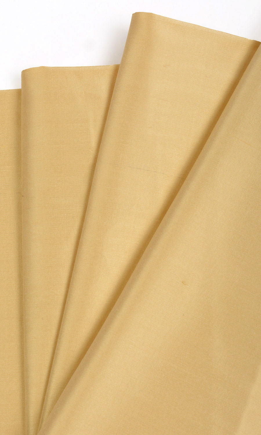 Shantung Silk Fabric Material By the Metre (Wheat Beige)