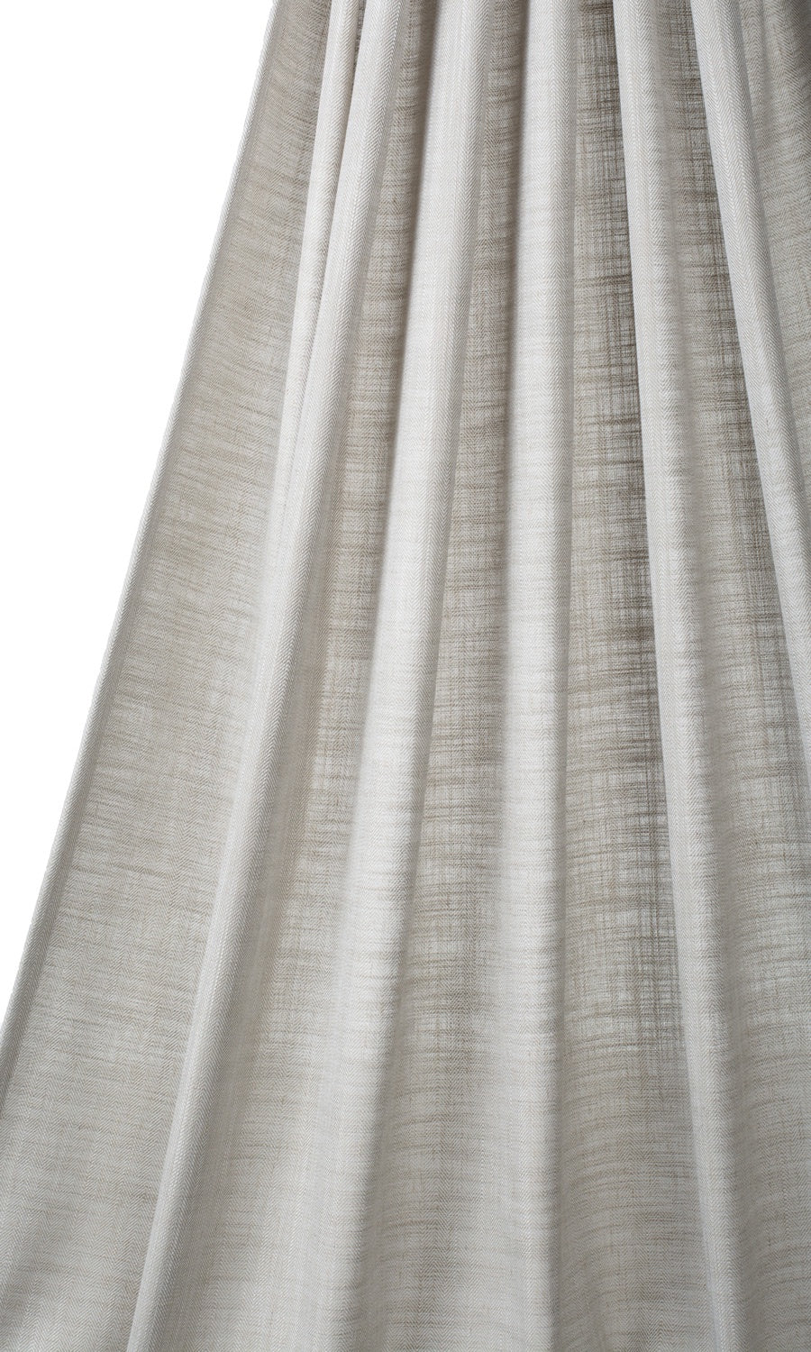 Textured Linen Blend Blinds (Warm Gray-Brown)