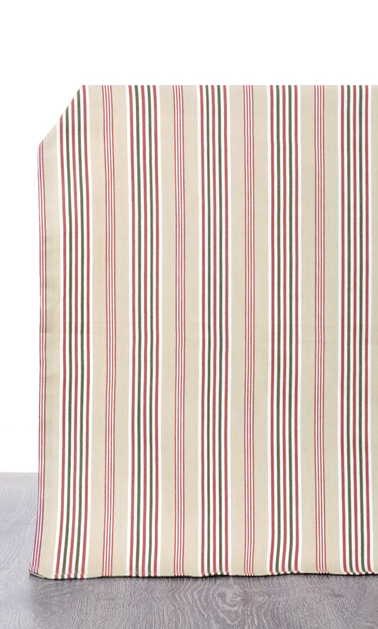 Cotton Roman Blinds (Brown/ Beige/ Red)