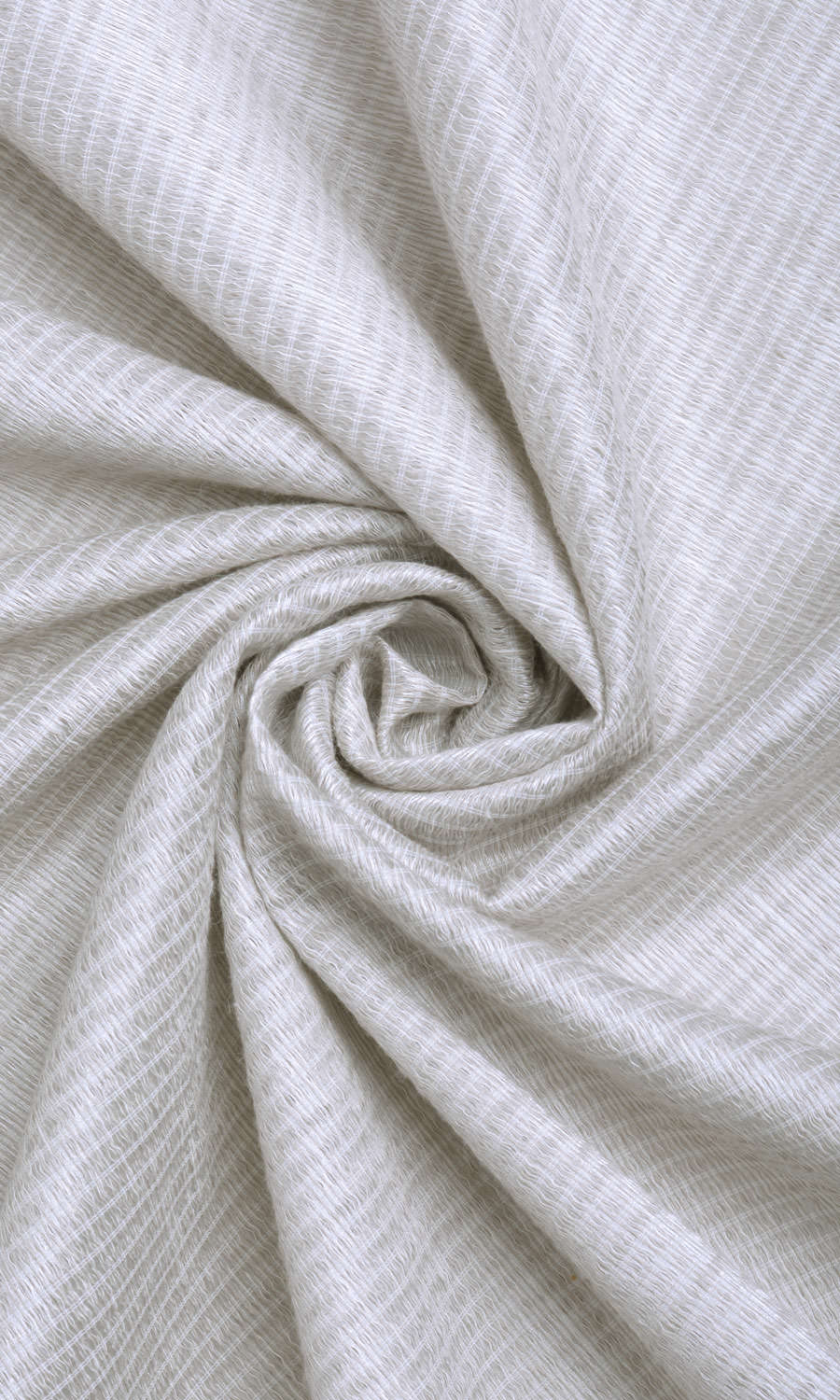 Horizontal Striped Sheer Made-to-Measure Roman Blinds (Grey-Beige)