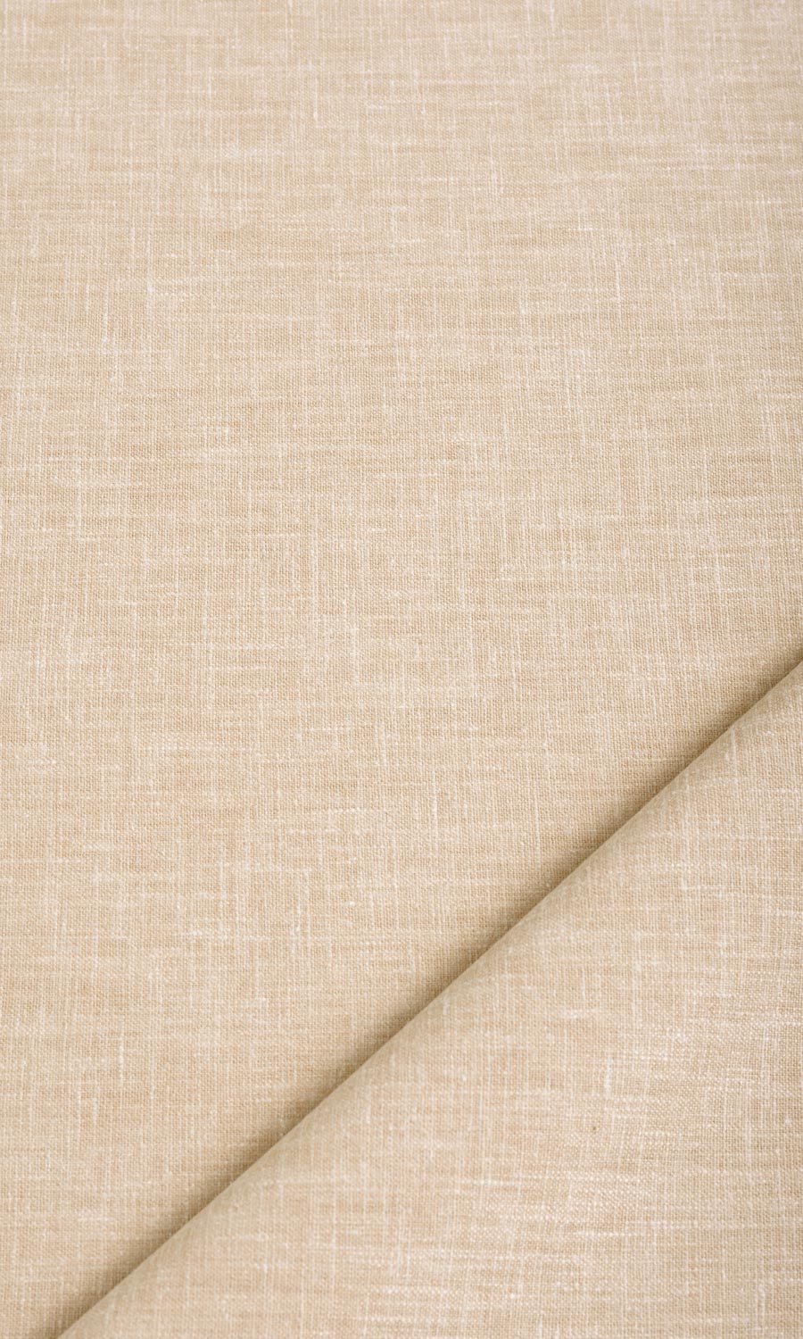 Poly-Cotton Blend Home Textile Fabric Material Sample (Peach Pink)