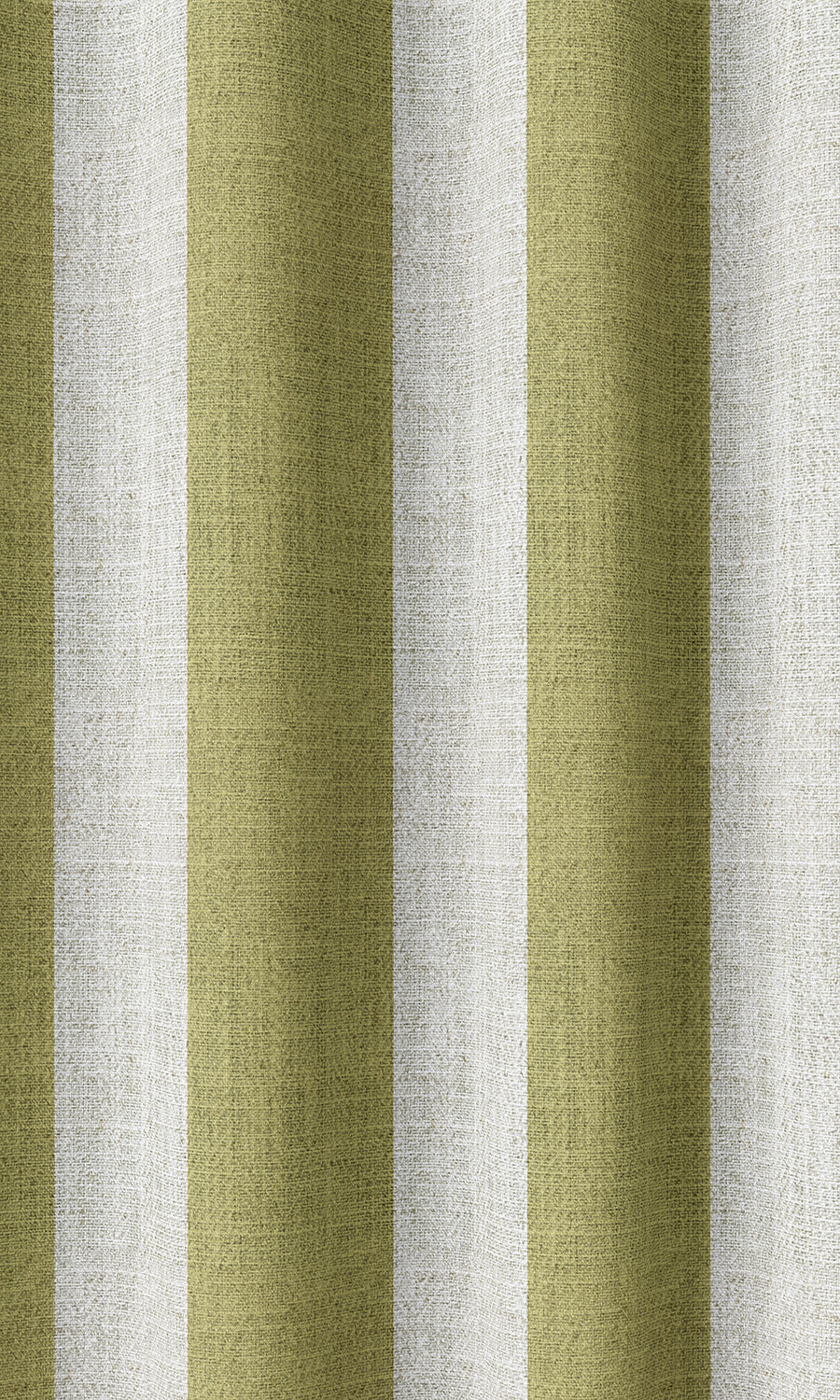 Geometric Print Home Décor Fabric Sample (Green/ White)