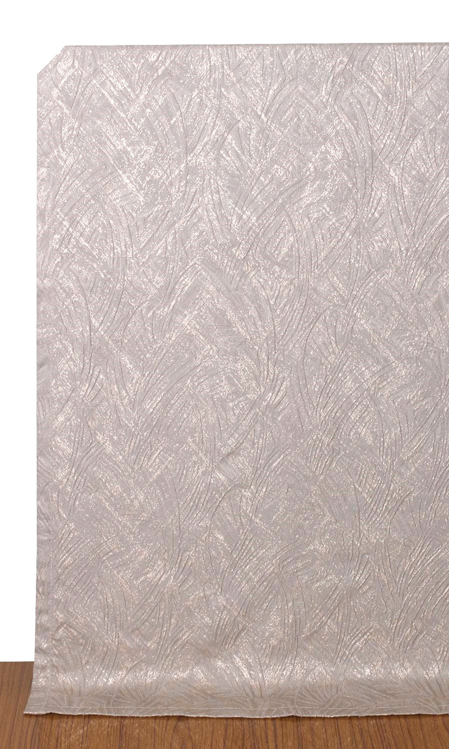 Self-Patterned Poly-Cotton Blinds (Purple-Grey) for Living, Bedroom, Kitchen, Bathroom