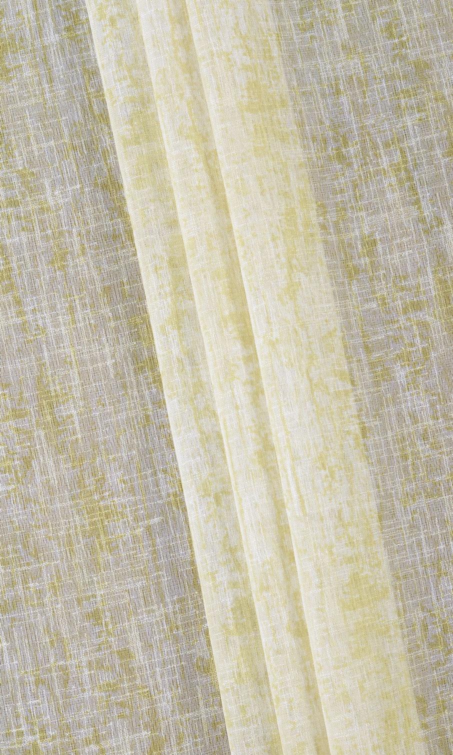 Textured Sheer Made-to-Measure Roman Blinds (Yellow-Green)