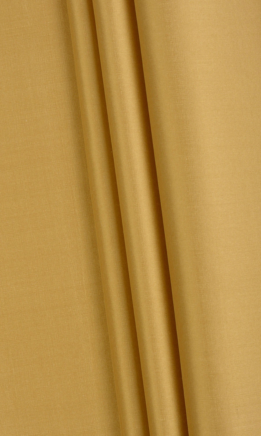 Shantung Silk Fabric By the Metre for Roman Blinds & Shades (Ochre/ Burnt Yellow)