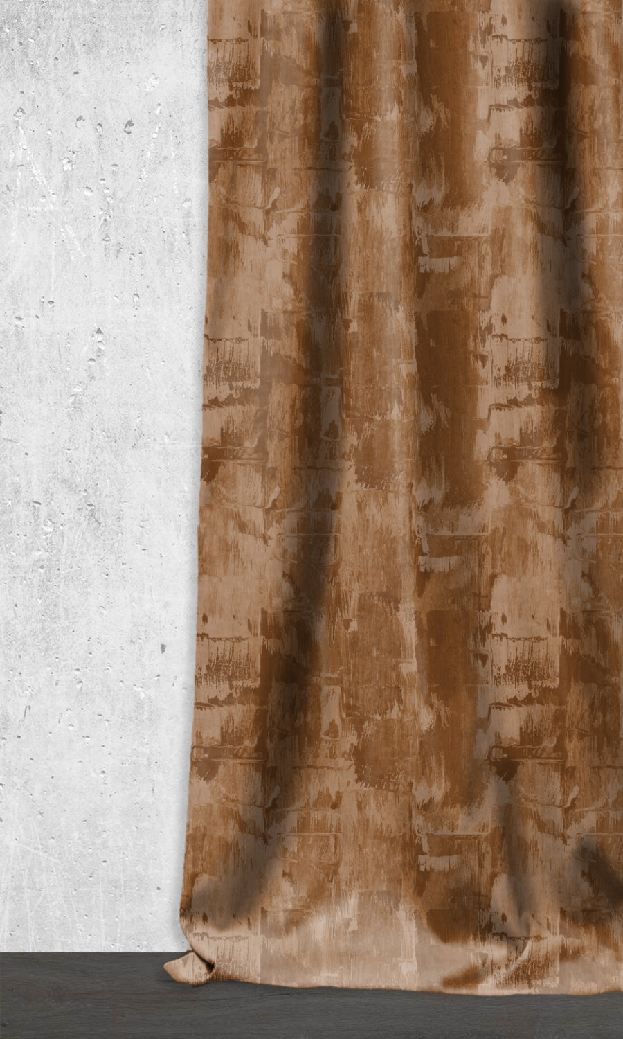 Room Darkening Striped Blinds (Brown) for Living, Bedroom, Kitchen, Bathroom