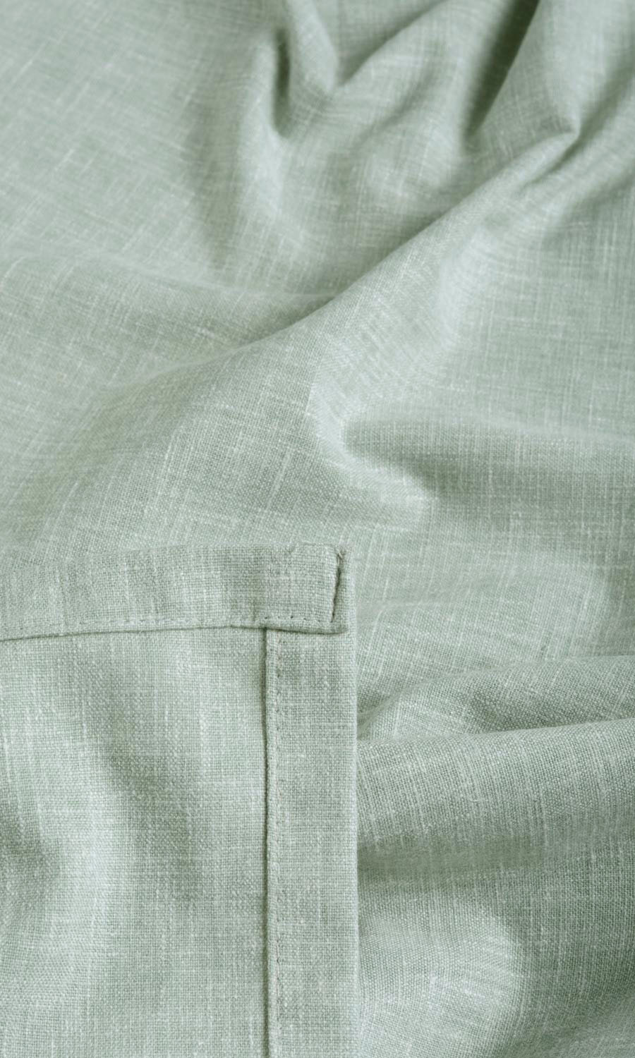 Poly-Cotton Blend Any Size Style Roman Blinds (Mint Blue/ Green)