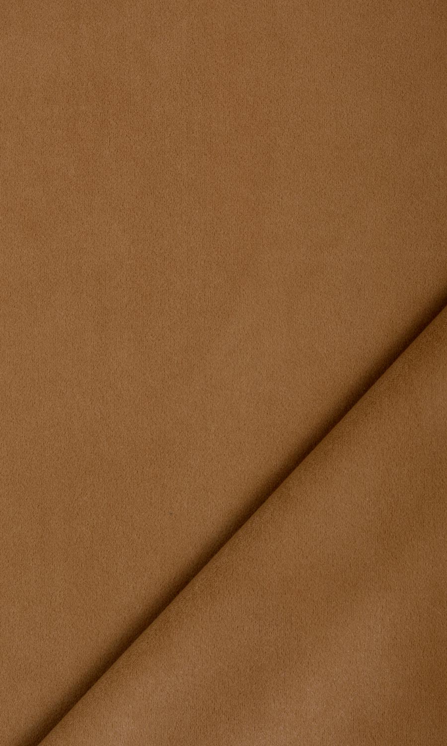 Velvet Flat, Plain, Fake, Faux, European Relaxed Roman Blinds (Burnt Orange/ Brown)