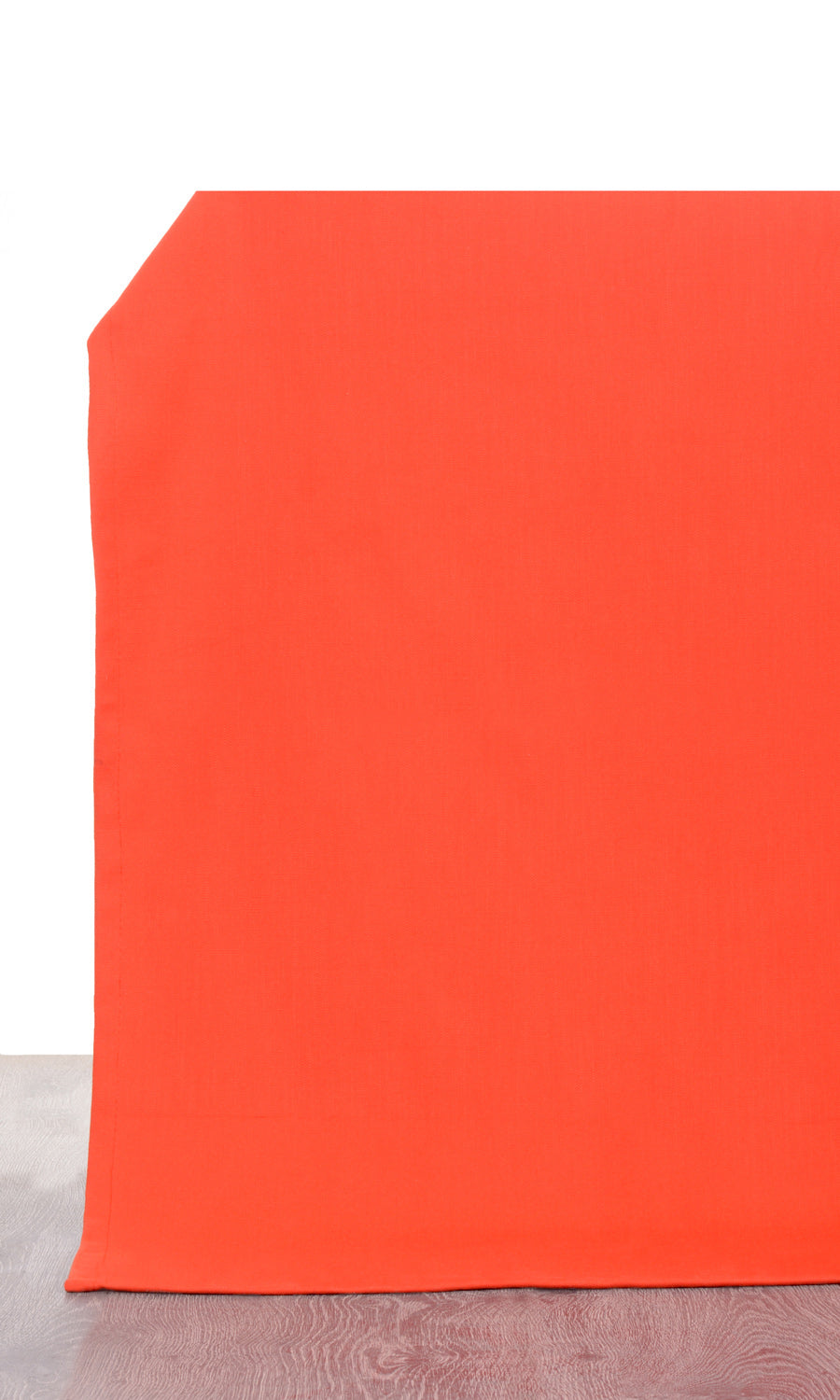 Cotton Blend Fabric Blinds (Orange/ Red) Extra Long Short Wide