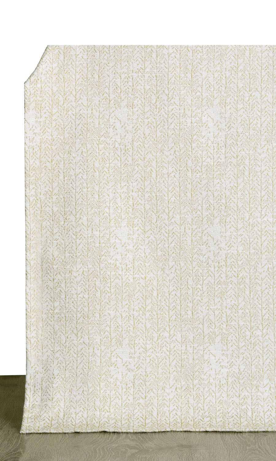Herringbone Poly-Cotton Blinds (Pale Green) for Living, Bedroom, Kitchen, Bathroom