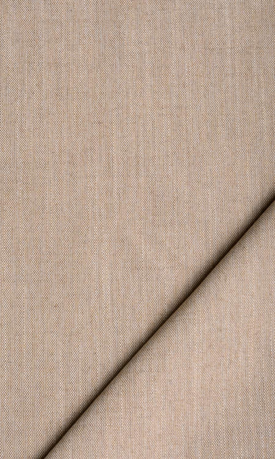 Plain Linen Texture Home Textile Fabric Material Sample (Cinnamon Brown)