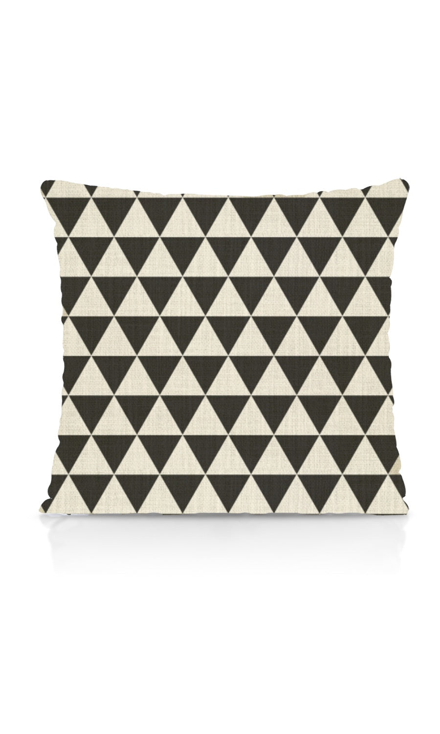 Geometrical Printed Home Textile Fabric Material By the Metre (Black/ Ivory)