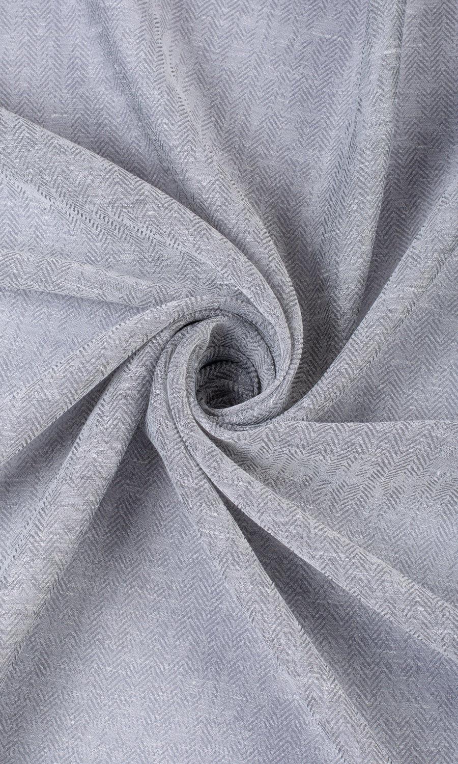 Chevron Textured Sheer Blinds (Cool Grey) Extra Long Short Wide