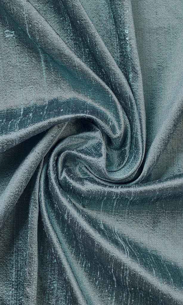 Dupioni Silk Home Décor Fabric Sample (Dark Grey)