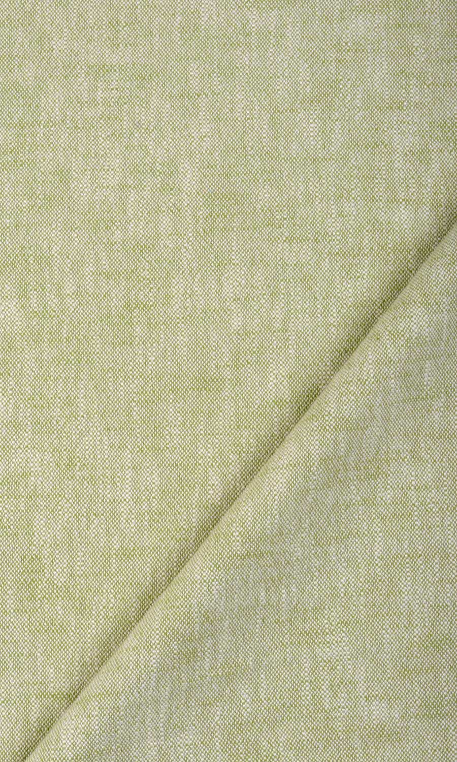 Plain Cotton Window Treatments Fabric Sample (Light Green)