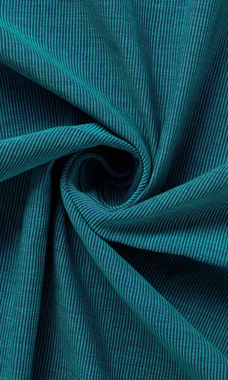 Cotton Window Treatments Fabric Sample (Blue)