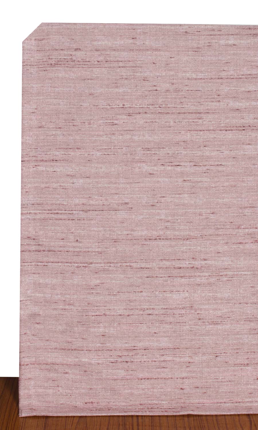 Faux Silk Textured Flat, Plain, Fake, Faux, European Relaxed Roman Blinds (Pastel Pink)