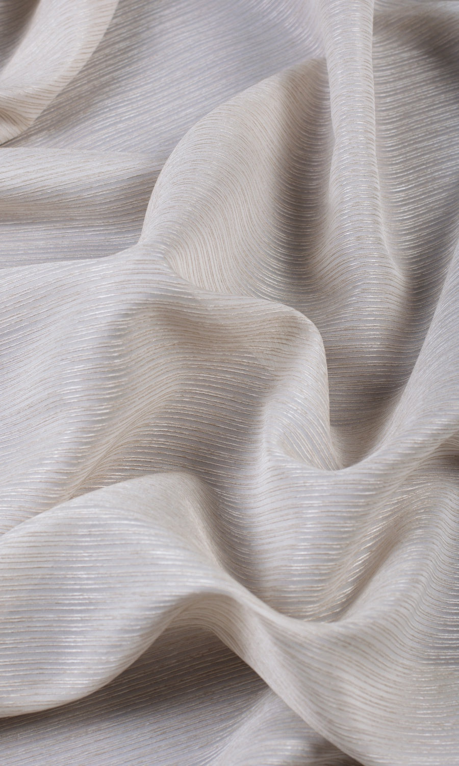 Textured Sheer Roman Blinds & Window Shades (Pale Beige/ Warm Ivory)