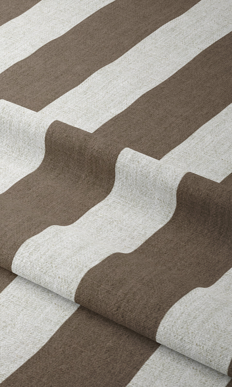 Geometric Print Blinds (Brown/ White) for Living, Bedroom, Kitchen, Bathroom