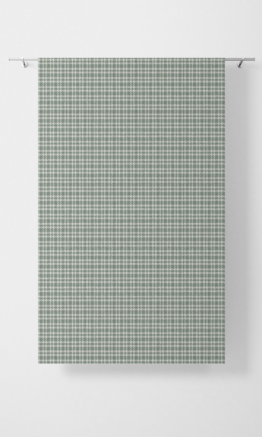 Checkered Home Textile Fabric Material Sample (Duck Egg Blue)