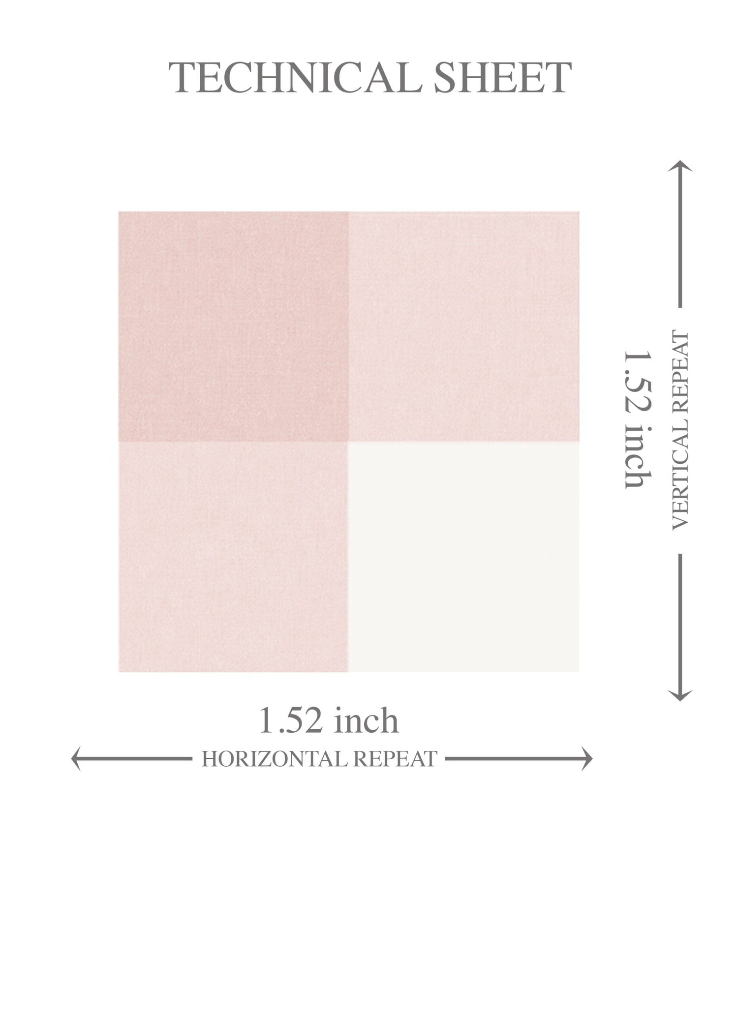 Geometric Gingham Checkered Kids Room Wallpaper (Pink)