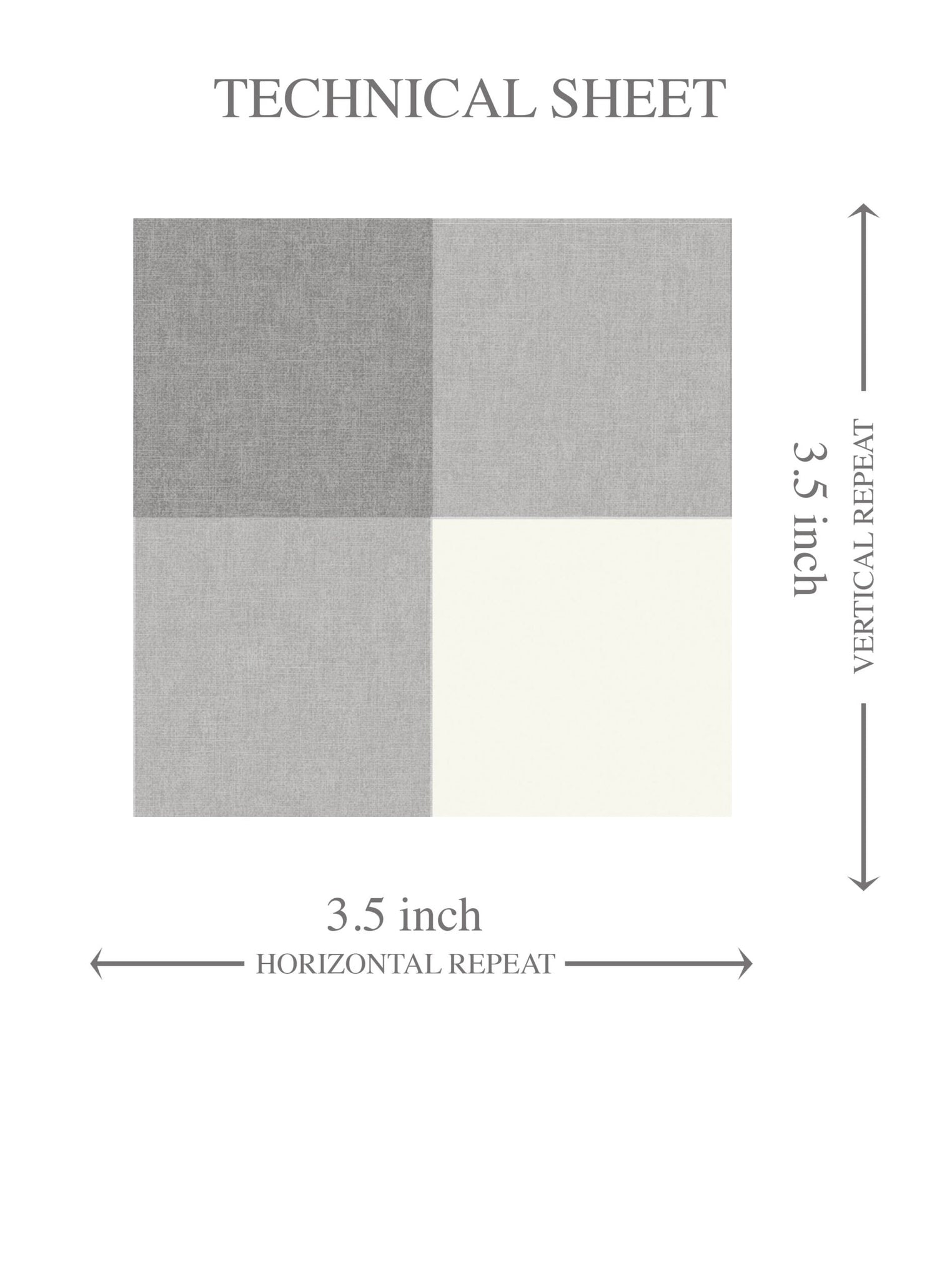 Neutral Geometric Gingham Checkered Kids Room Wallpaper (Ash Gray)