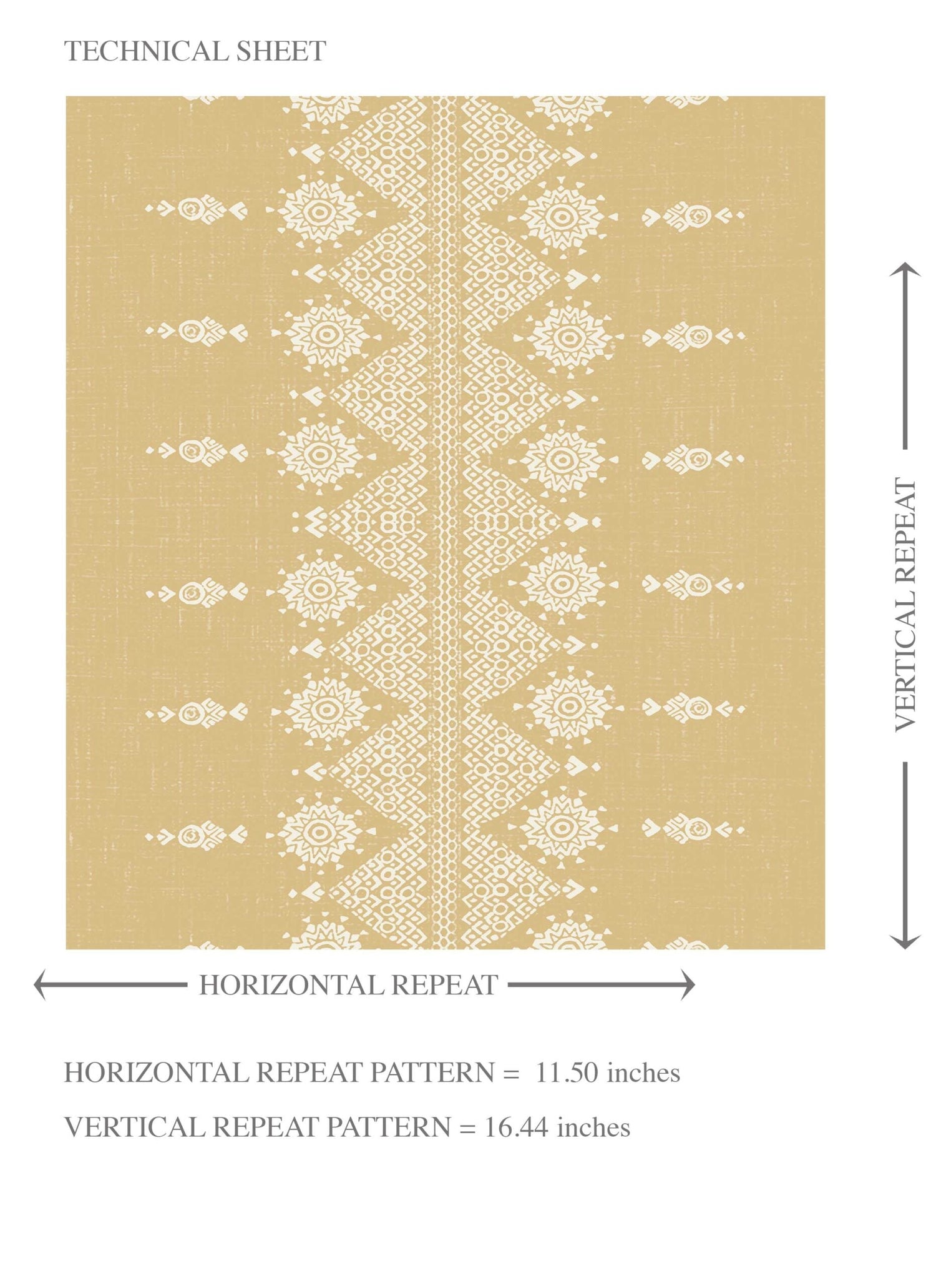 Floral Striped Kids Room Wallpaper (Yellow/ Off-White)