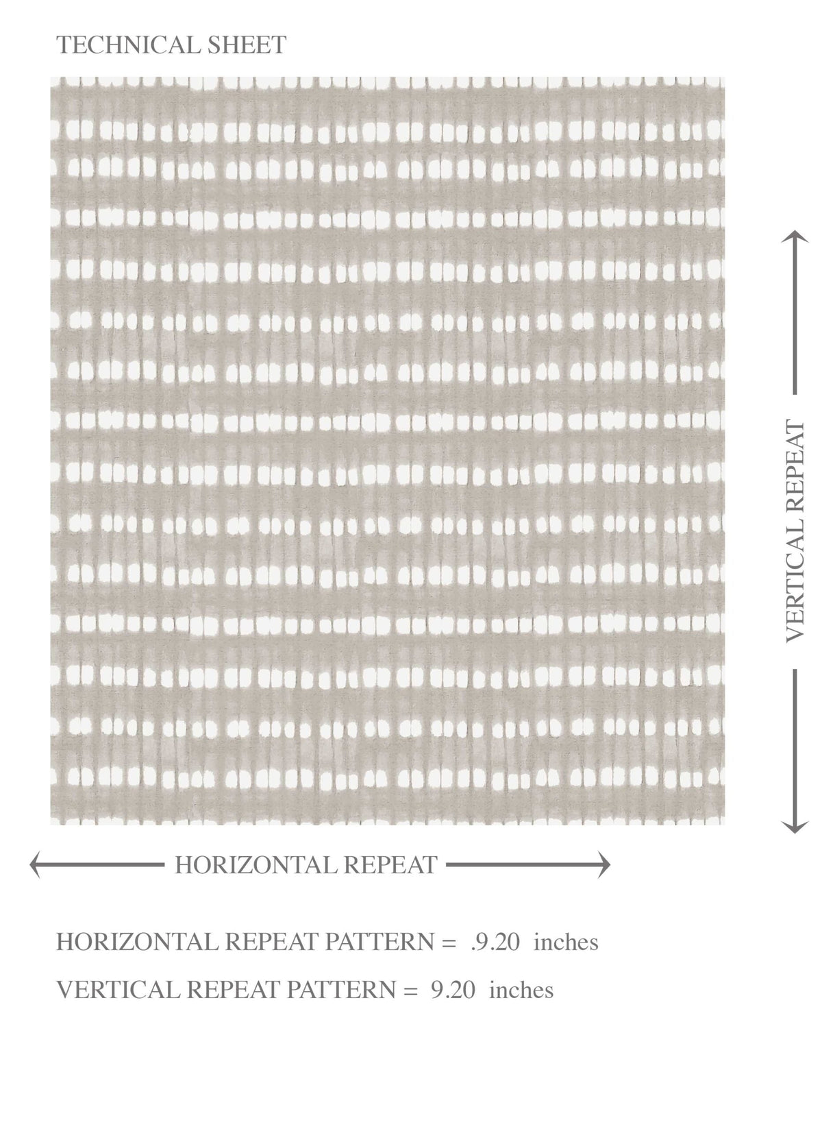 Textured Shibori Effect Striped Kids Room Wallpaper (Gray/ White)