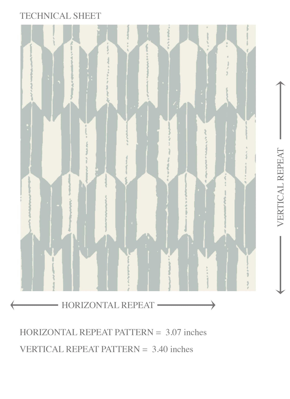 Modern Geometric Micro-Print Kids Room Wallpaper (Duck Egg Blue/ White)