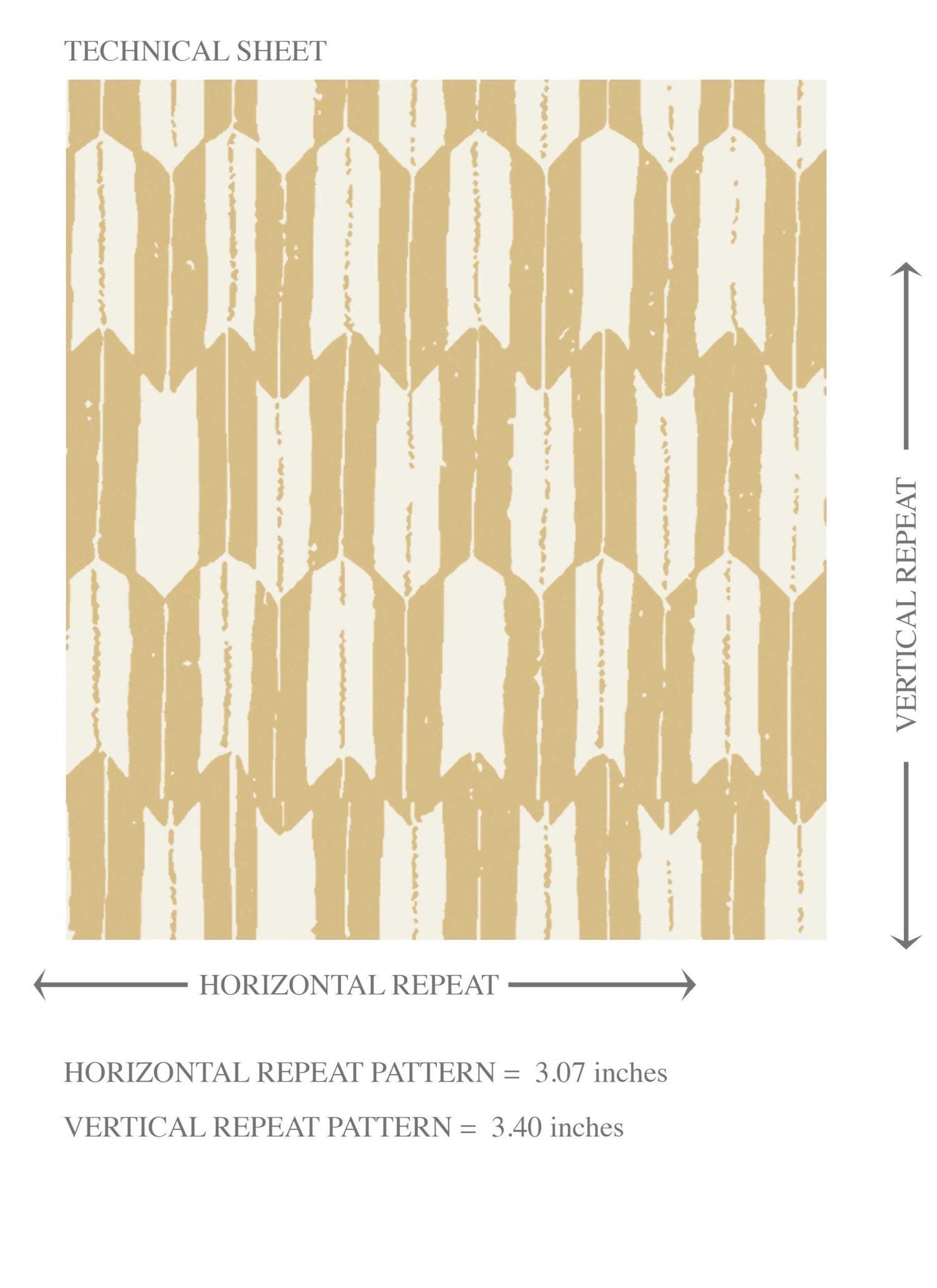 Modern Geometric Micro-Print Kids Room Wallpaper (Yellow/ White)