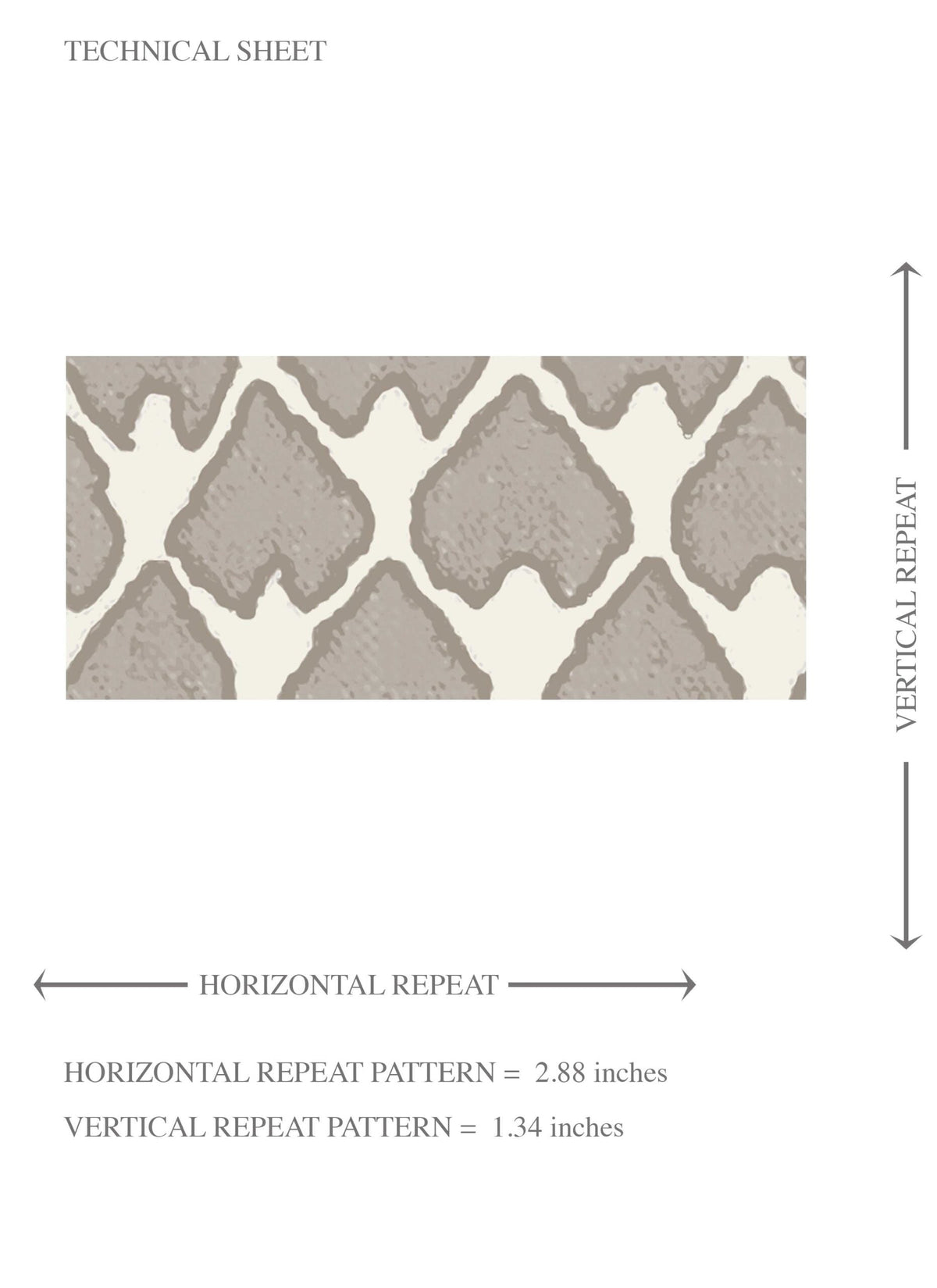Neutral-Toned/ Small Geometric Print Kids Room Wallpaper (Gray/ Greige)
