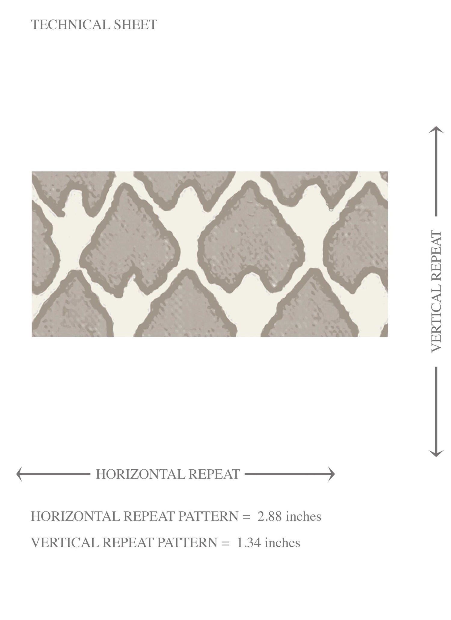 Neutral-Toned/ Small Geometric Print Kids Room Wallpaper (Gray/ Greige)