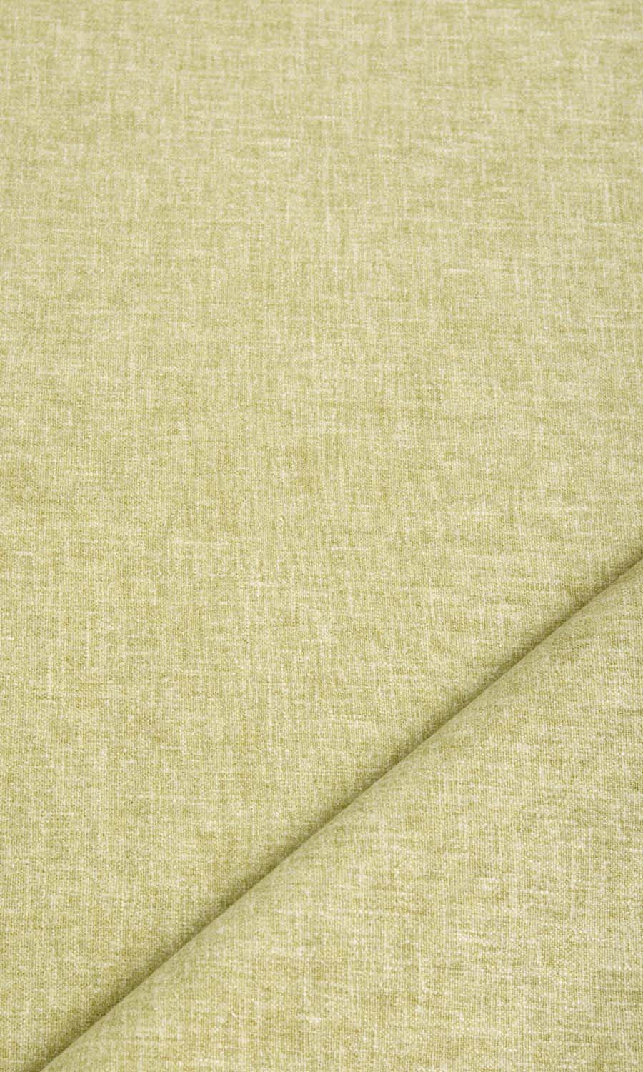 Poly-Cotton Home Textile Fabric Material Sample (Pale Olive)