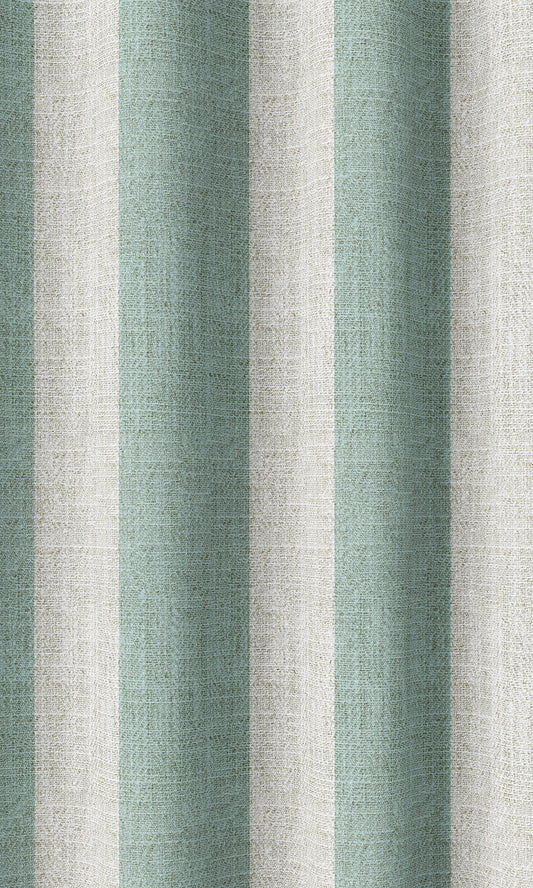 Striped Print Shades (Aqua Blue/ White)