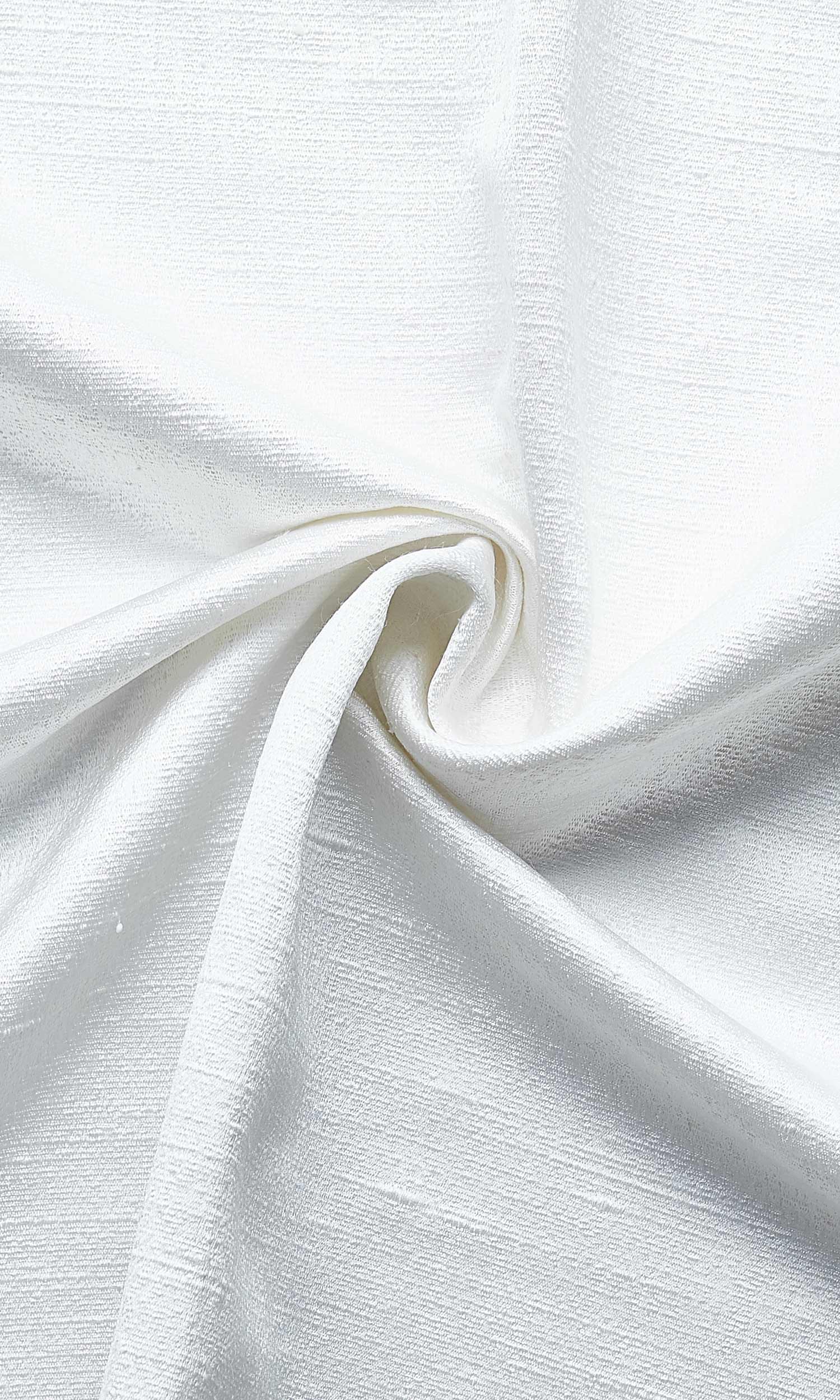 Silk Blend Blinds (White/ Ivory) for Living, Bedroom, Kitchen, Bathroom