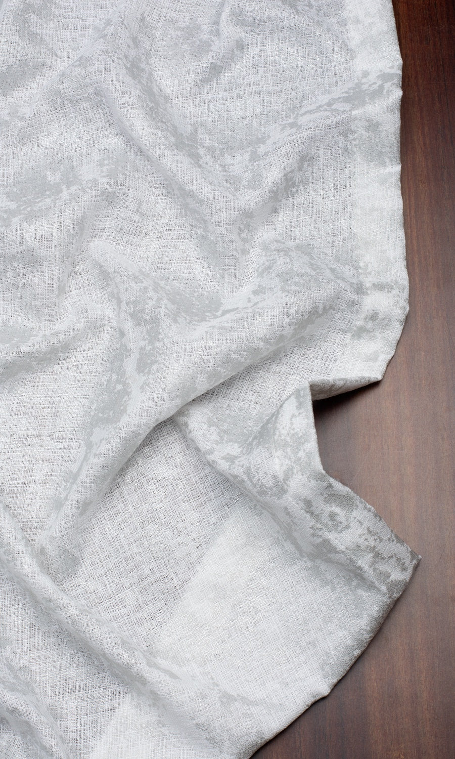Metallic Accents Semi-Sheer Shades (White) for Living, Bedroom, Kitchen, Bathroom