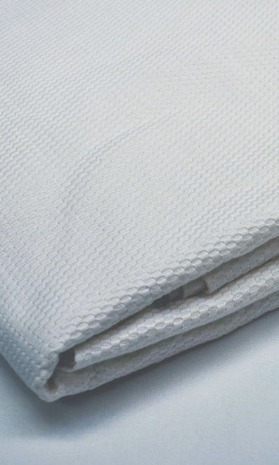 Cotton Roman Blinds (White/ Ivory) for Living, Bedroom, Kitchen, Bathroom
