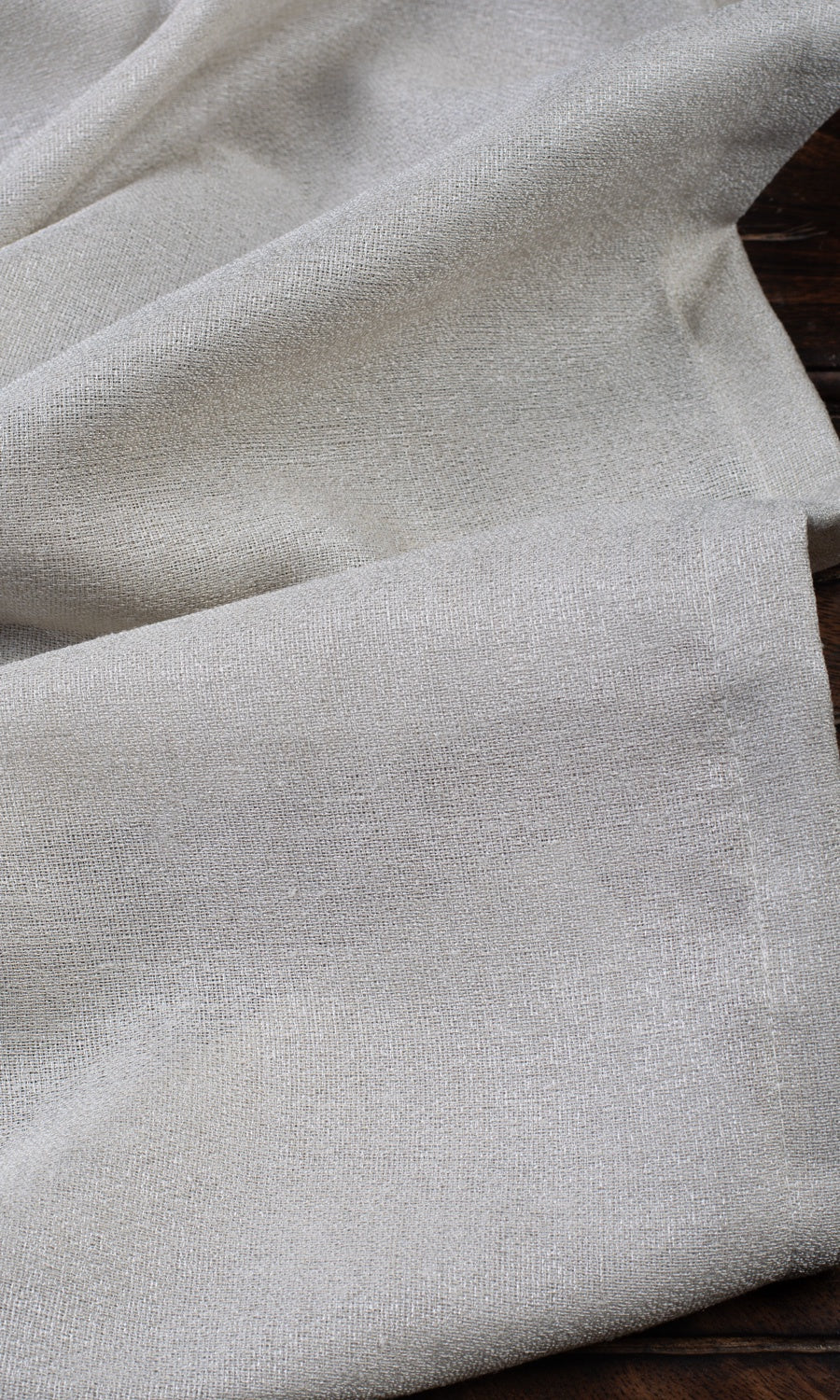 Plain Semi-Sheer Any Size Style Roman Blinds (Silver Gray)