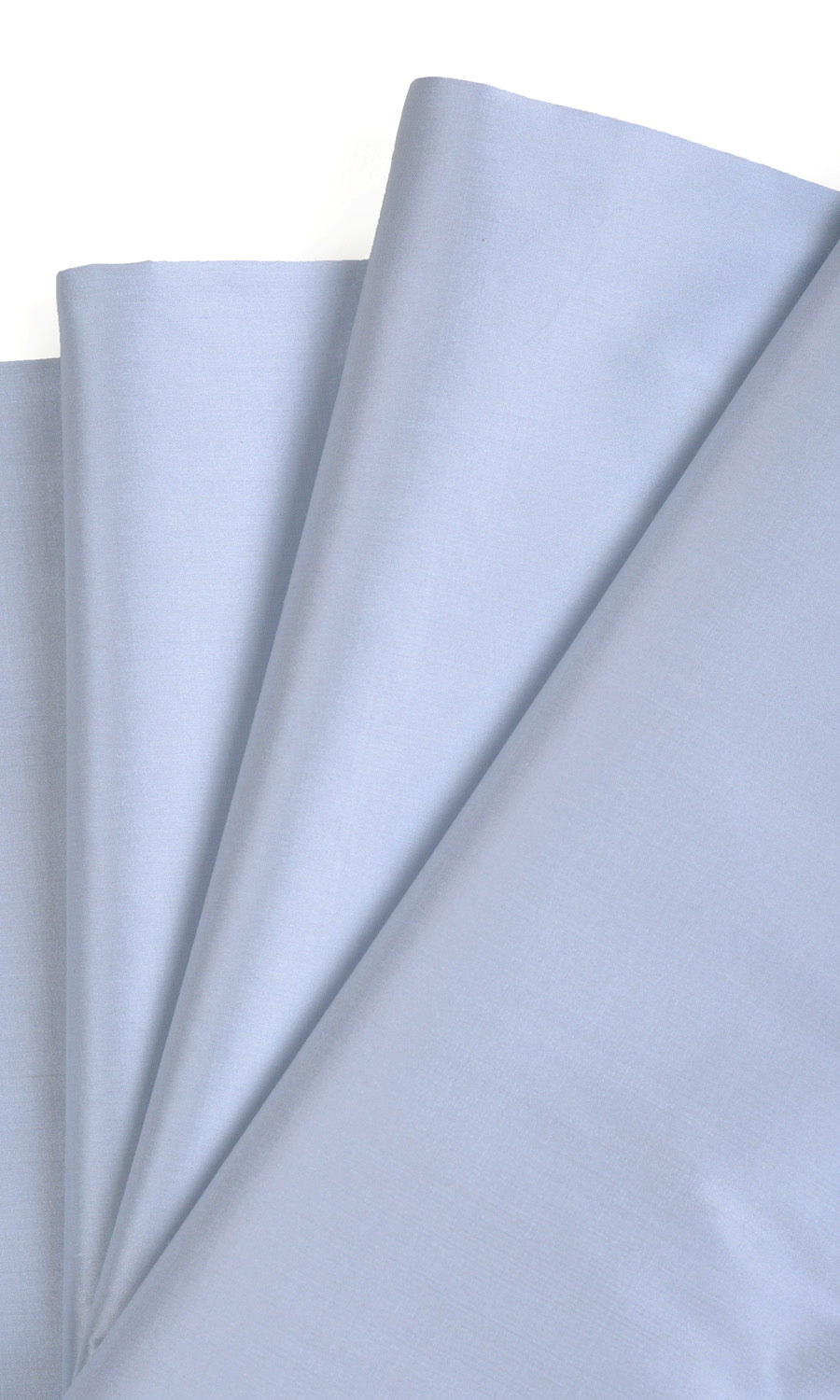 Shantung Silk Window Treatments Fabric By the Metre (Ice Blue)