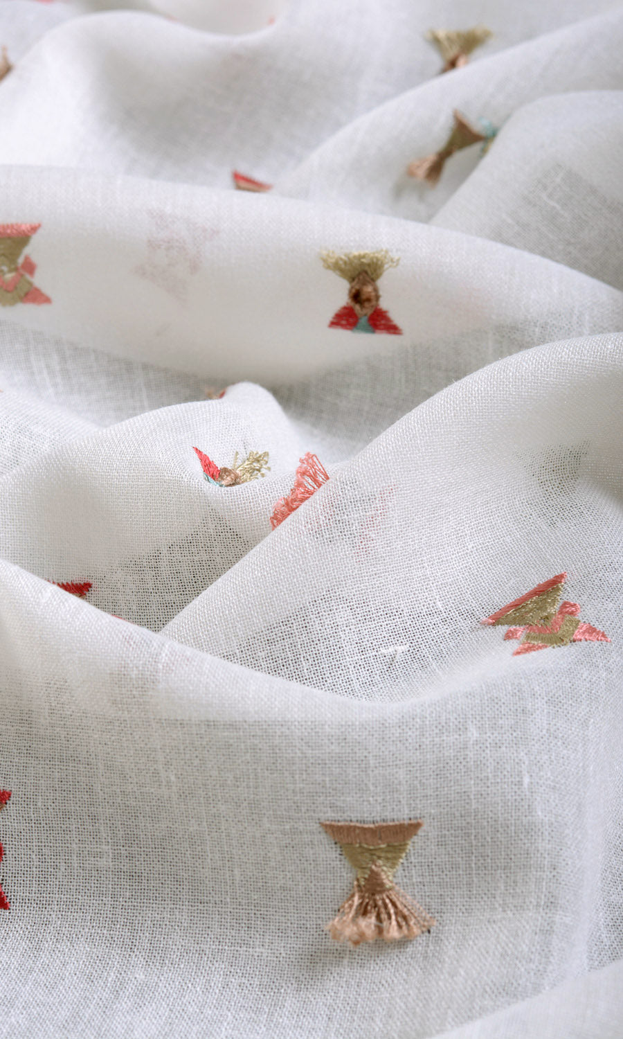 Semi Sheer Made-to-Measure Roman Blinds (Red/ Pink/ Beige/ Blue/ White)