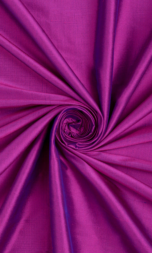Shantung Silk Blinds (Fuchsia Pink/ Purple)