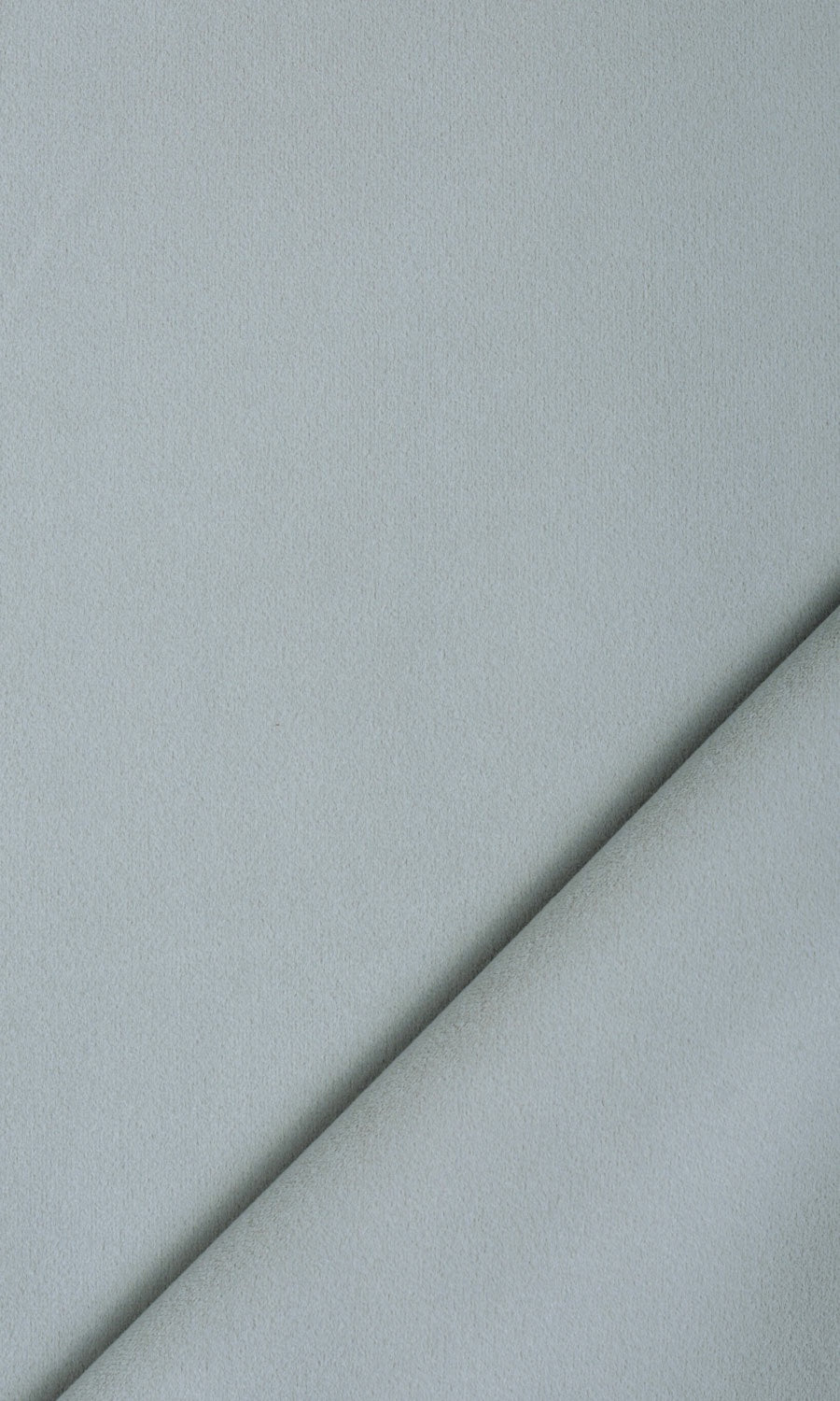 Velvet Flat, Plain, Fake, Faux, European Relaxed Roman Blinds (Cool Grey/ Pale Bluish-Grey)