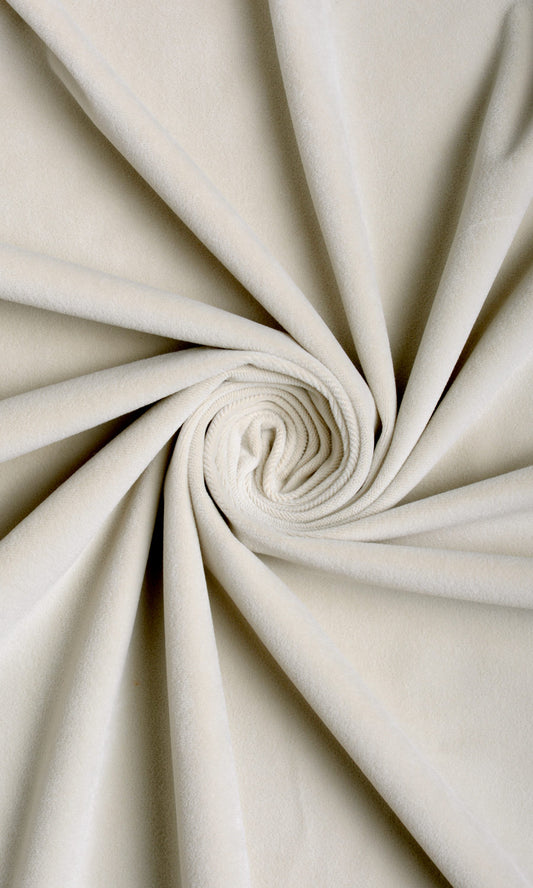 Velvet Fabric Blinds (Pale Grey)